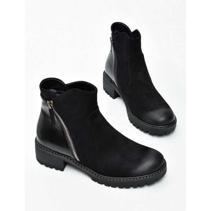 Botki damskie Vinceza 58673 Czarne
