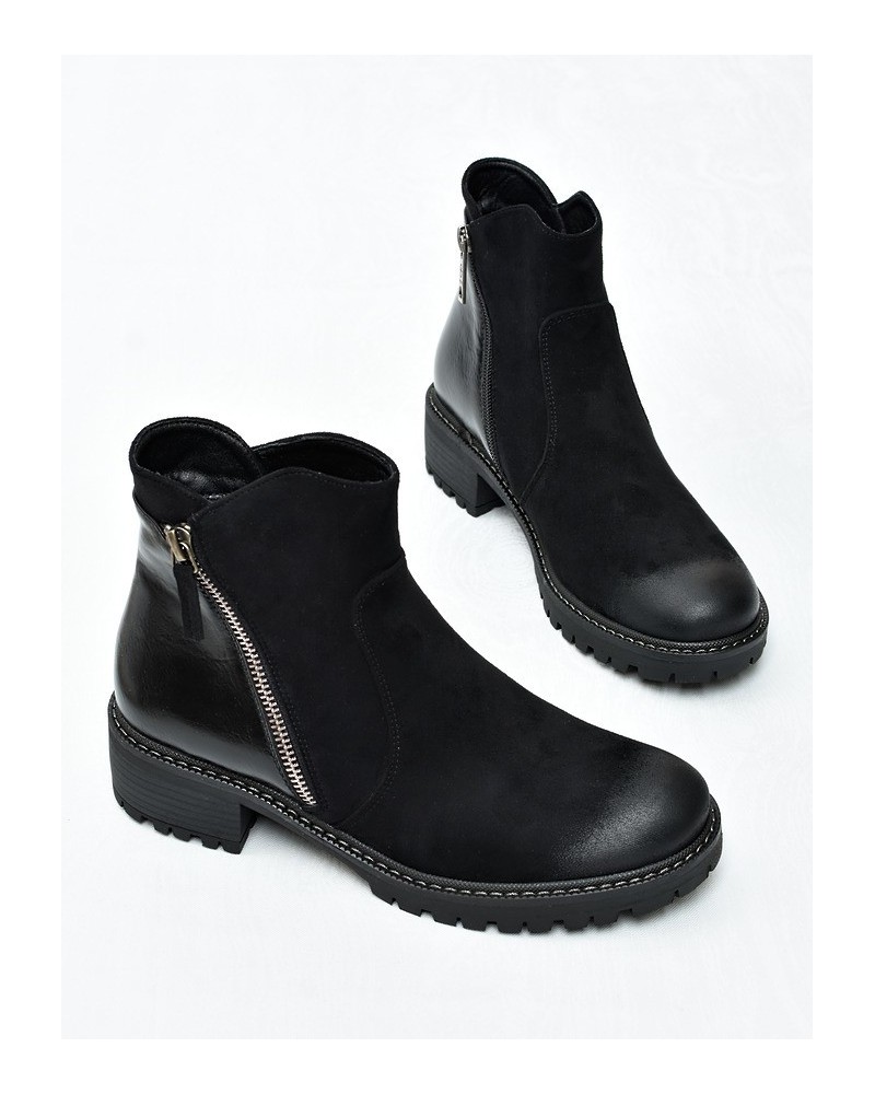 Botki damskie Vinceza 58673 Czarne