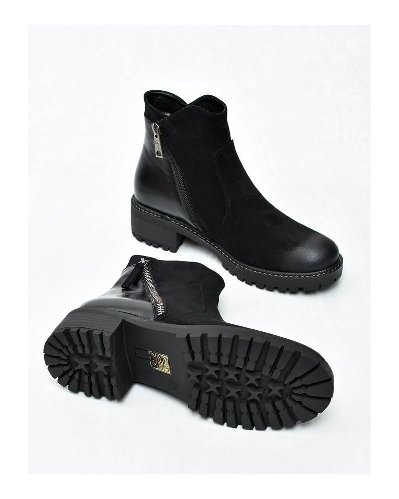 Botki damskie Vinceza 58673 Czarne