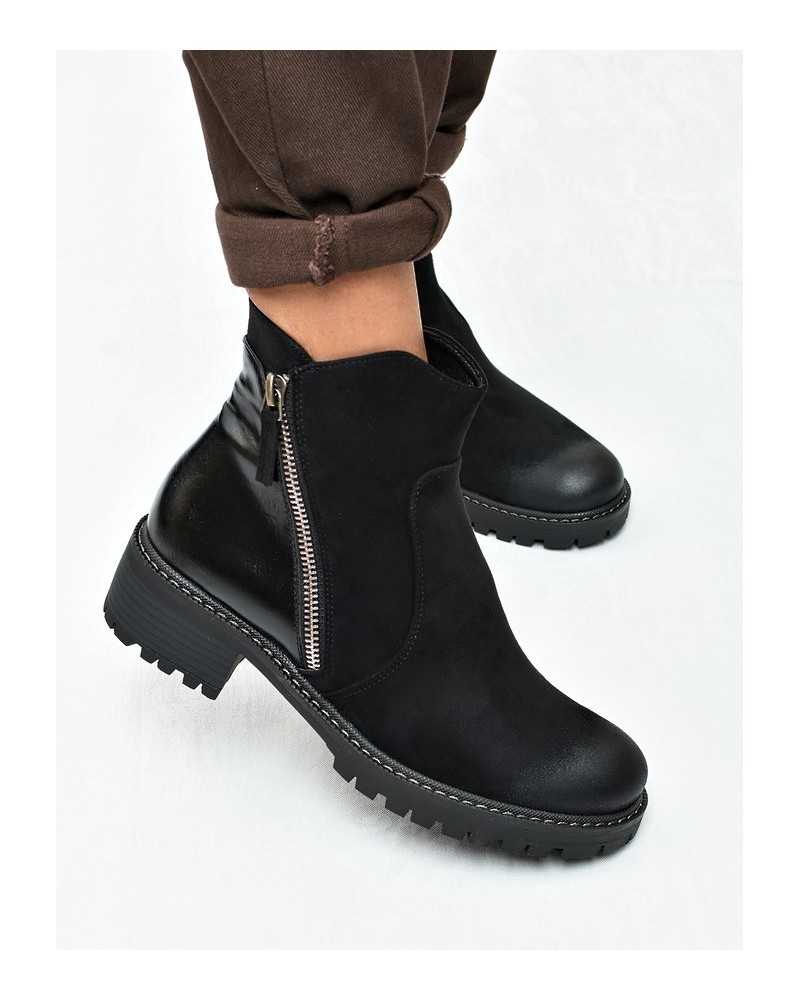 Botki damskie Vinceza 58673 Czarne