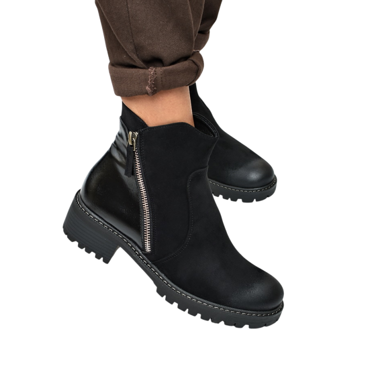 Botki damskie Vinceza 58673 Czarne