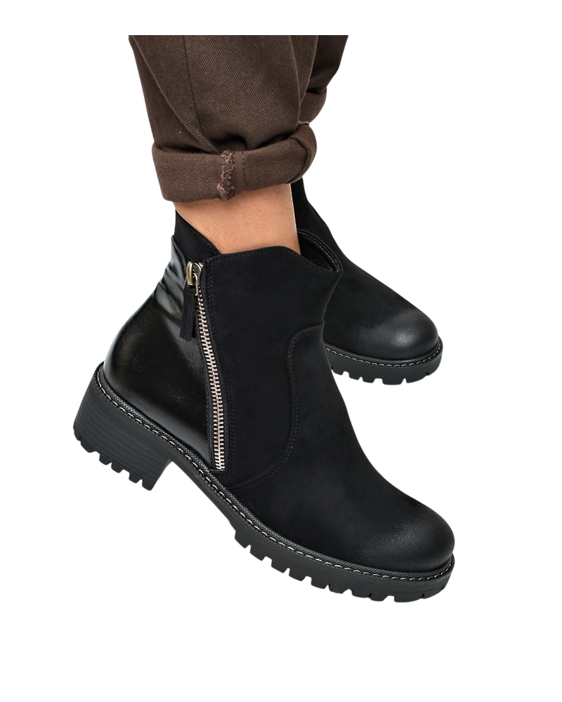 Botki damskie Vinceza 58673 Czarne