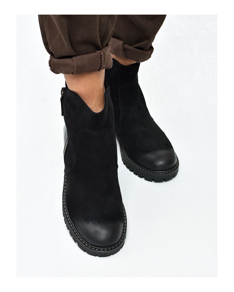 Botki damskie Vinceza 58673 Czarne
