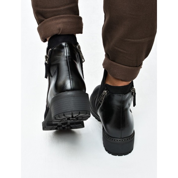 Botki damskie Vinceza 58673 Czarne