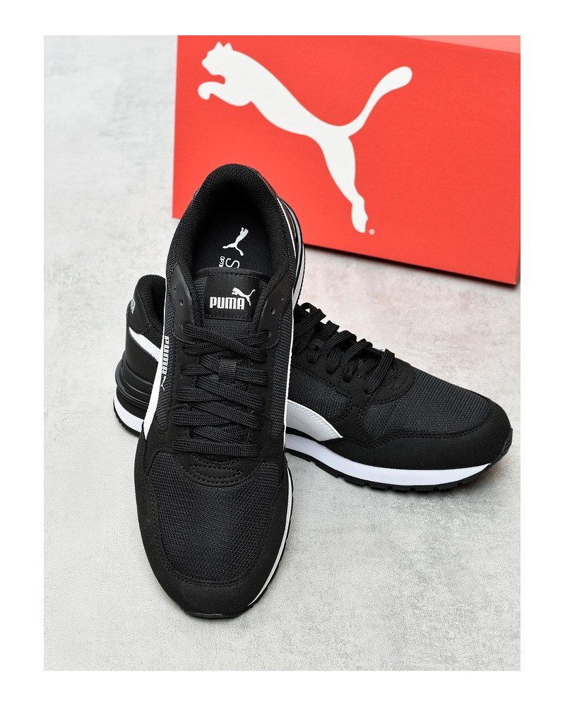 Obuwie męskie Puma 399666-01 Czarno-Białe