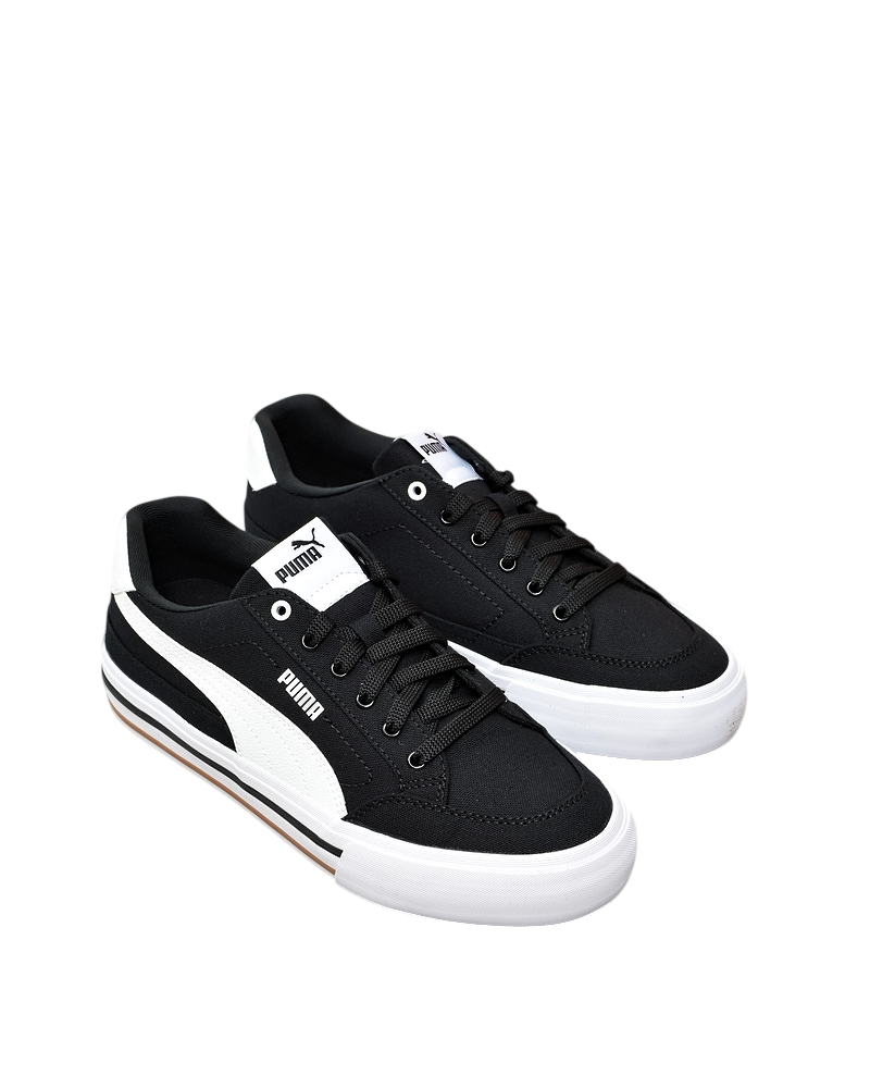 Obuwie młodzieżowe Puma 396353-03 Czarno-Białe