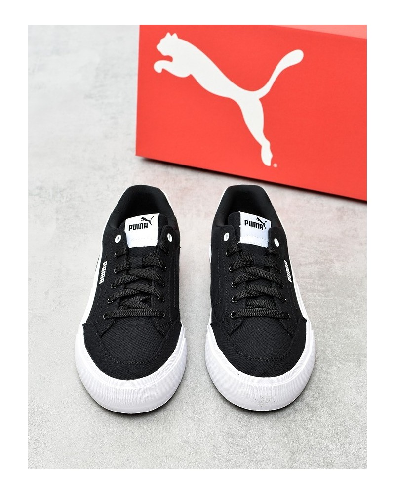 Obuwie młodzieżowe Puma 396353-03 Czarno-Białe