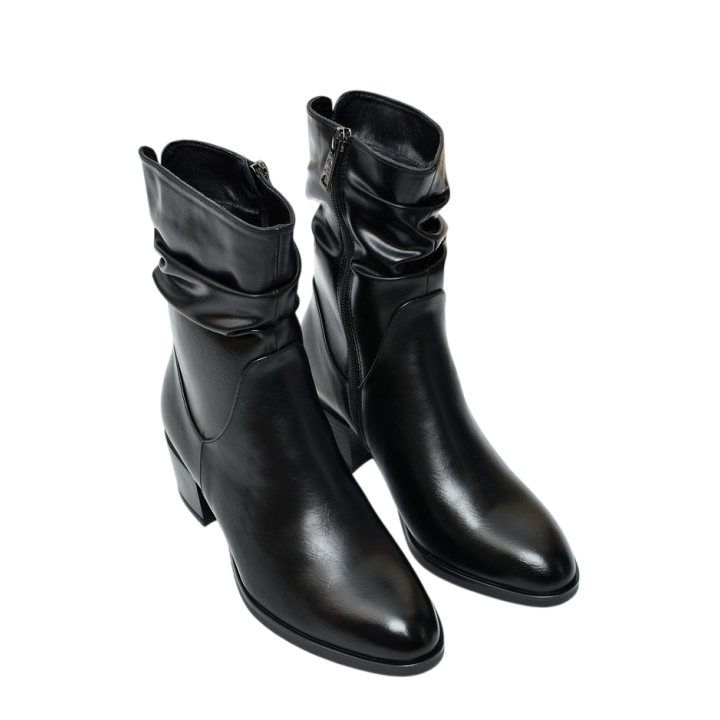 Botki damskie Vinceza 58682 Czarne