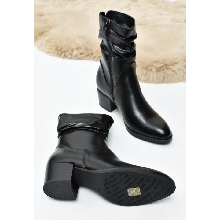 Botki damskie Vinceza 58682 Czarne
