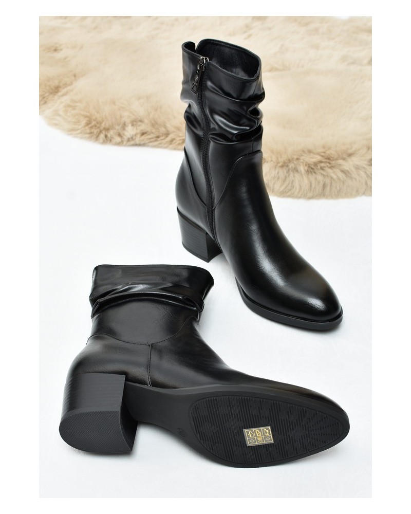 Botki damskie Vinceza 58682 Czarne