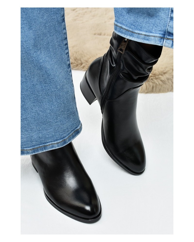 Botki damskie Vinceza 58682 Czarne