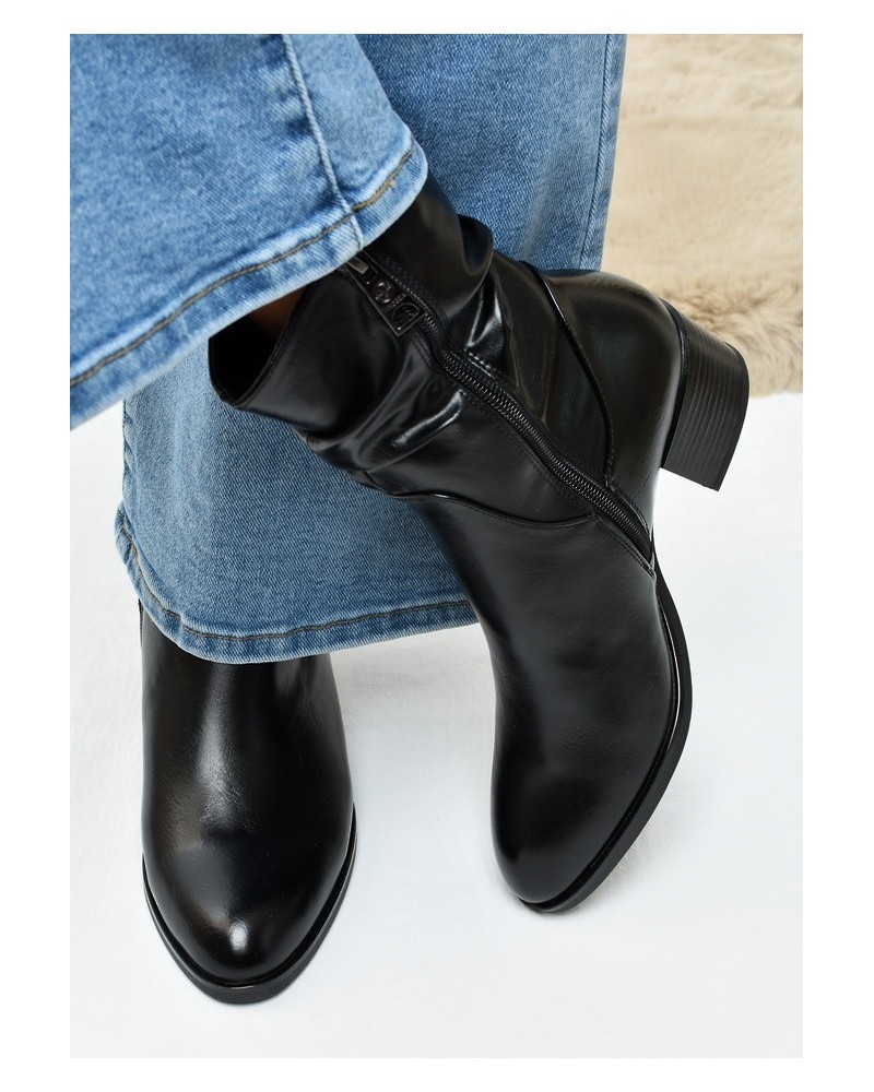 Botki damskie Vinceza 58682 Czarne