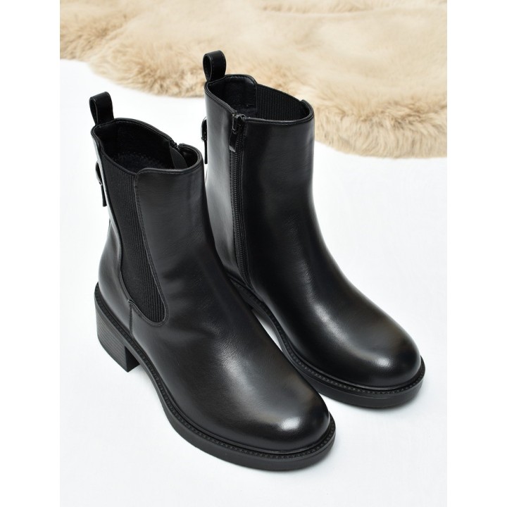 Botki damskie Sergio Leone BT-04 Czarne