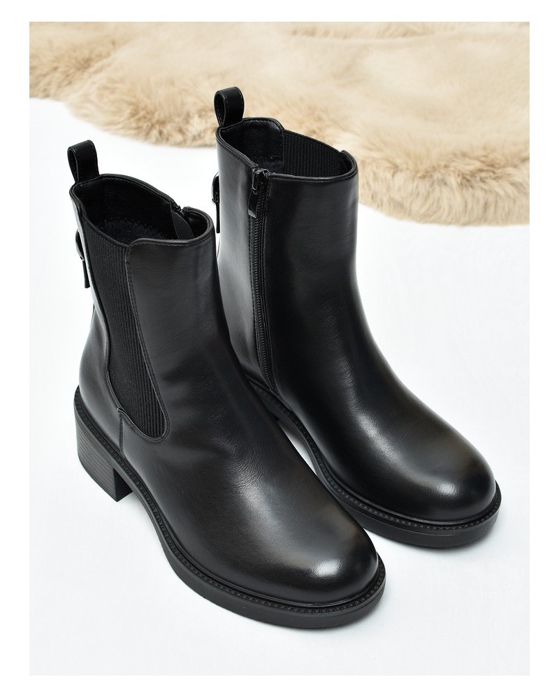 Botki damskie Sergio Leone BT-04 Czarne