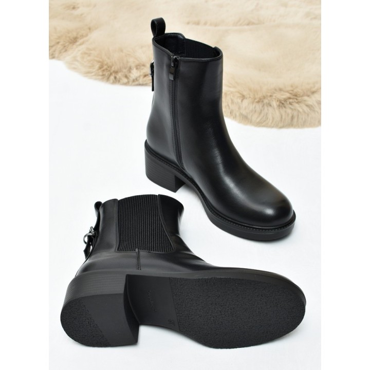 Botki damskie Sergio Leone BT-04 Czarne