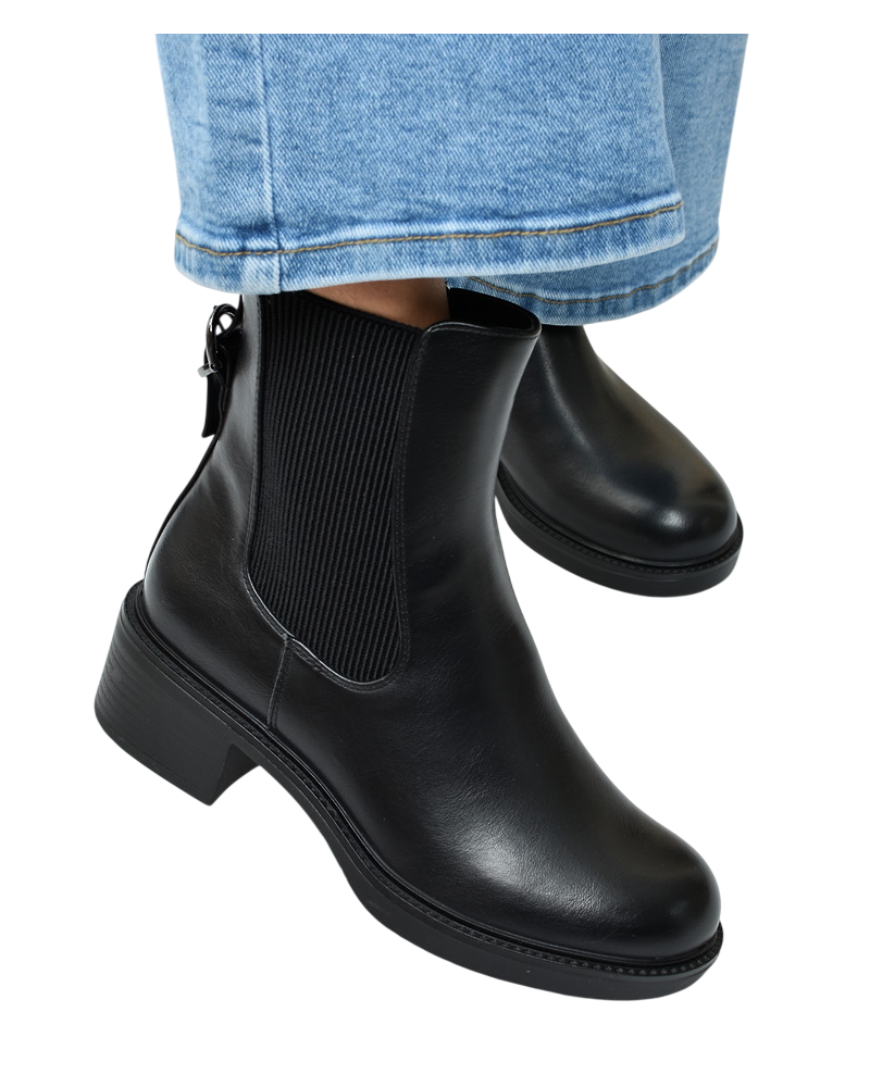 Botki damskie Sergio Leone BT-04 Czarne