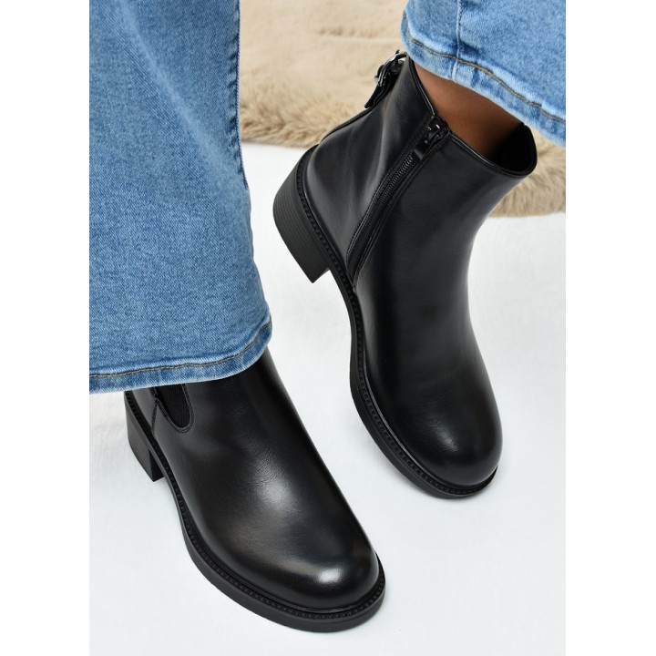 Botki damskie Sergio Leone BT-04 Czarne
