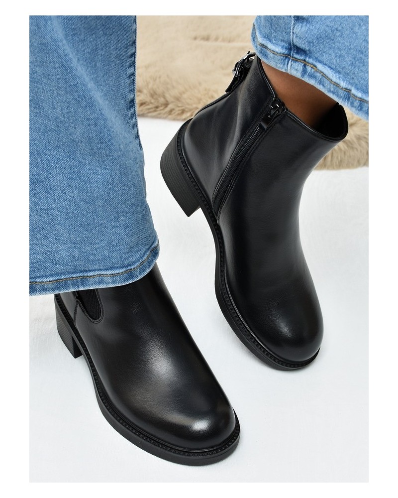 Botki damskie Sergio Leone BT-04 Czarne
