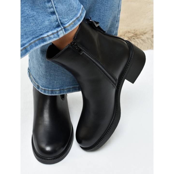 Botki damskie Sergio Leone BT-04 Czarne