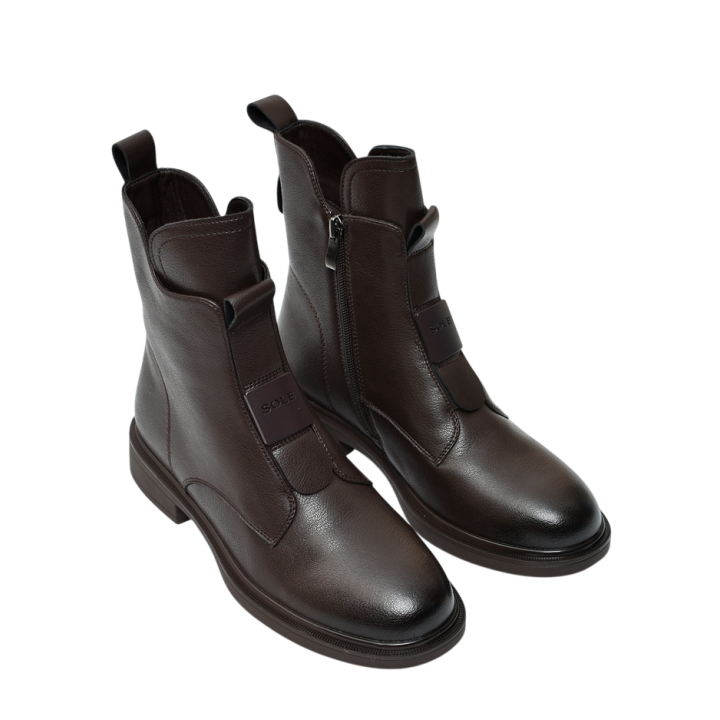 Botki damskie SOLE 06 Coffe