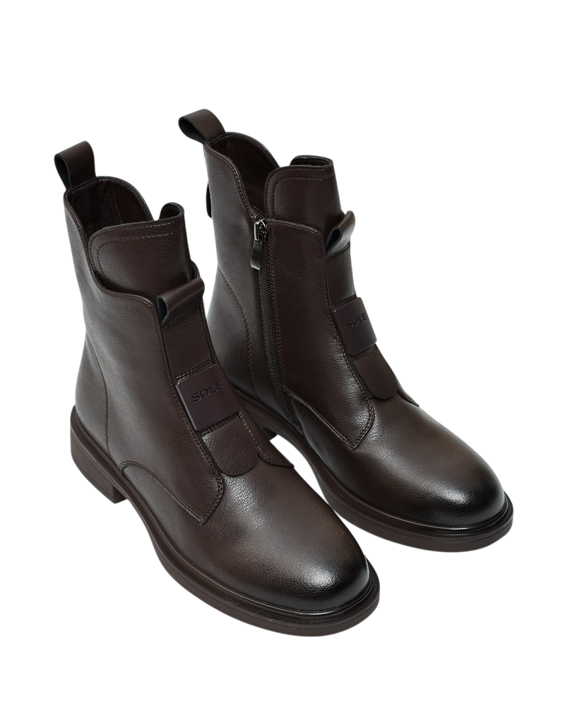 Botki damskie SOLE 06 Coffe