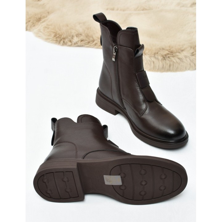 Botki damskie SOLE 06 Coffe