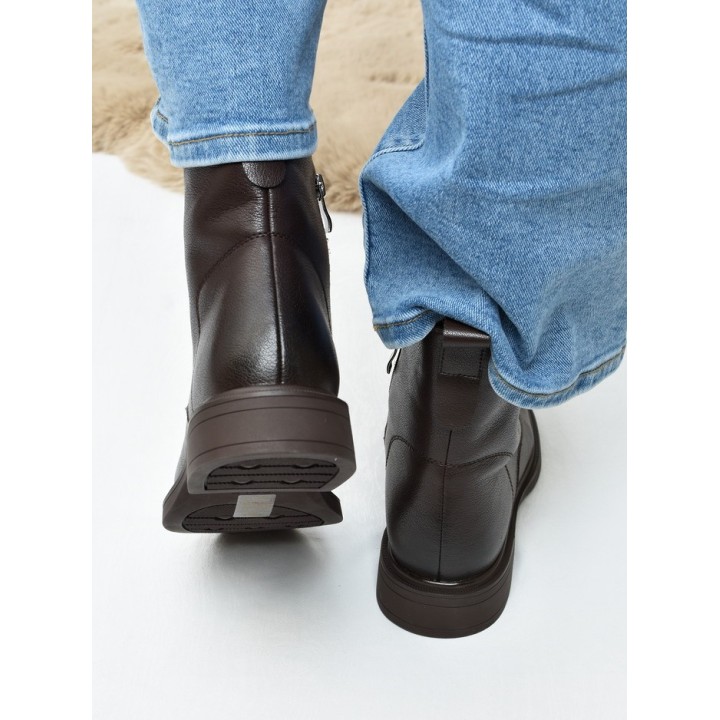 Botki damskie SOLE 06 Coffe
