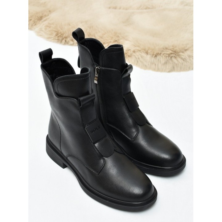 Botki damskie SOLE 05 Czarne