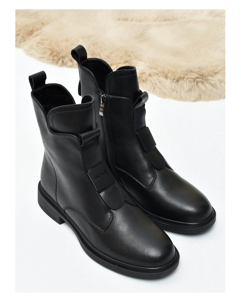 Botki damskie SOLE 05 Czarne