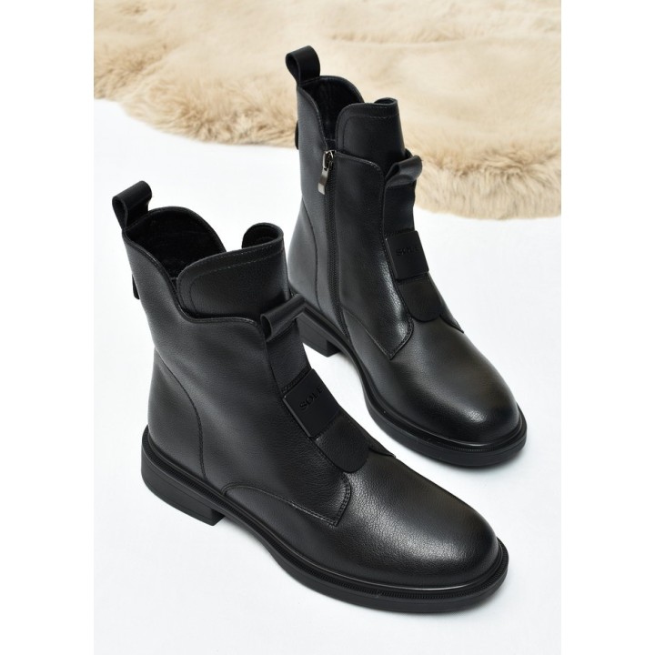 Botki damskie SOLE 05 Czarne