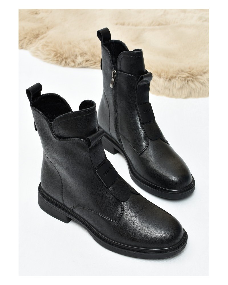 Botki damskie SOLE 05 Czarne