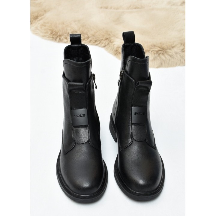 Botki damskie SOLE 05 Czarne