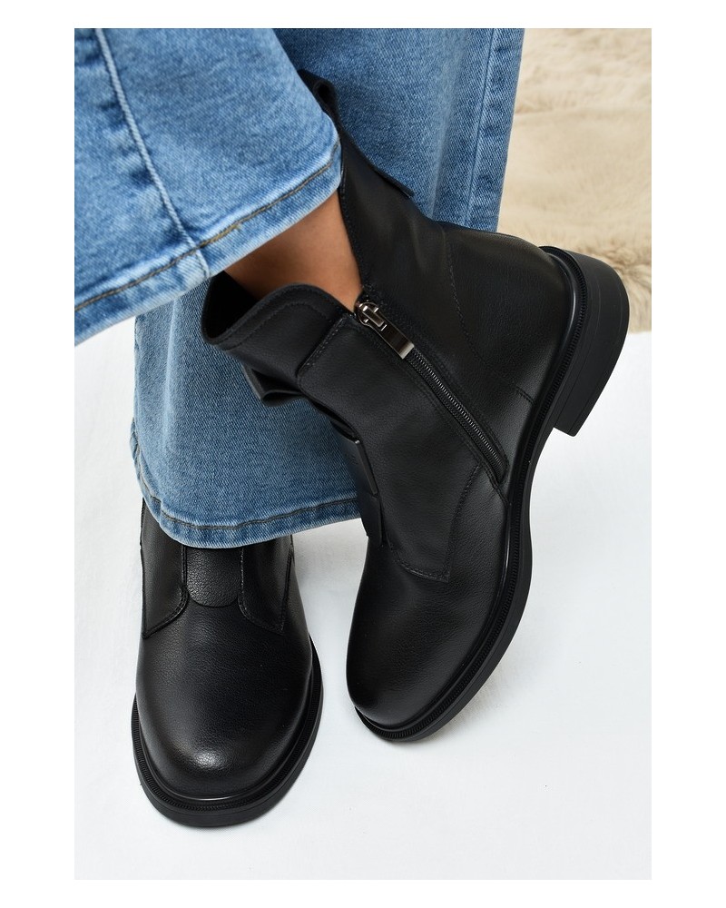 Botki damskie SOLE 05 Czarne