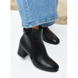 Botki damskie Vinceza 58660 Czarne
