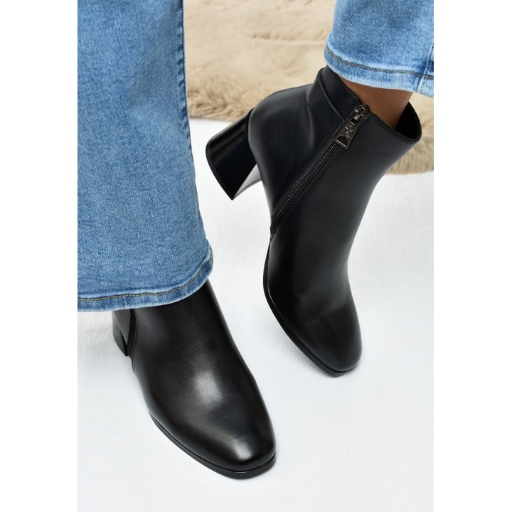 Botki damskie Vinceza 58660 Czarne