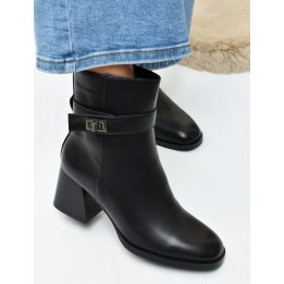 Botki damskie Skotnicki B-3-1364 Czarne
