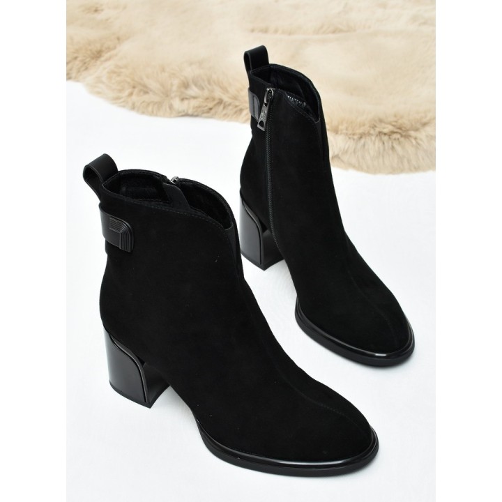 Botki damskie Vinceza 67059 Czarne