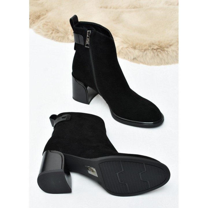 Botki damskie Vinceza 67059 Czarne