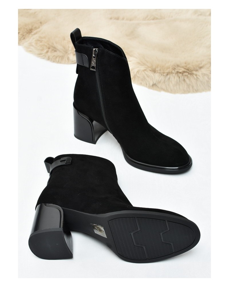 Botki damskie Vinceza 67059 Czarne