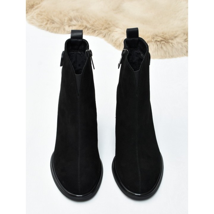 Botki damskie Vinceza 67059 Czarne