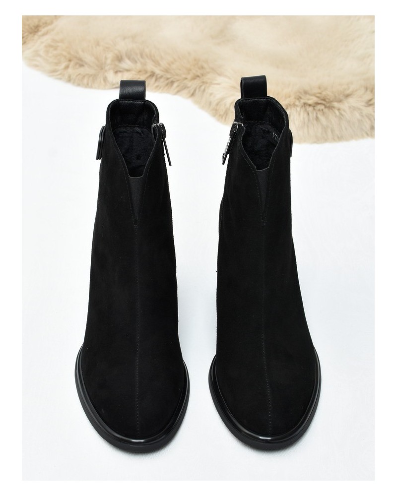 Botki damskie Vinceza 67059 Czarne