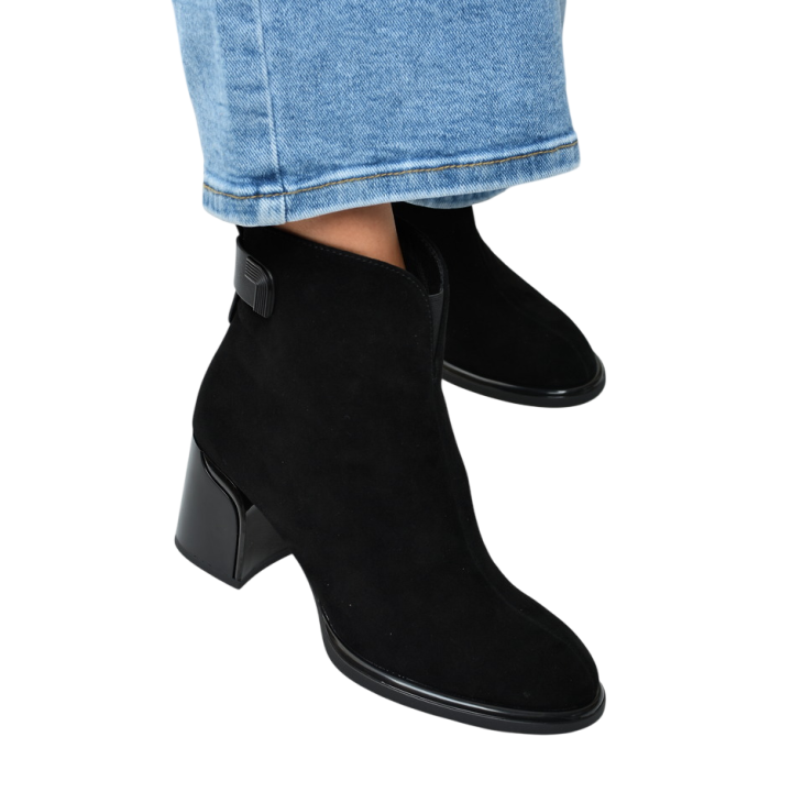 Botki damskie Vinceza 67059 Czarne