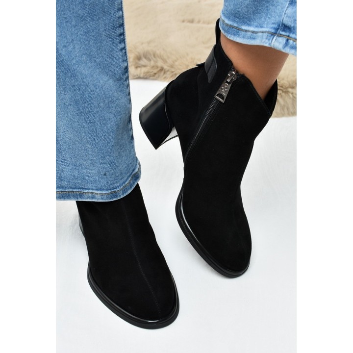 Botki damskie Vinceza 67059 Czarne