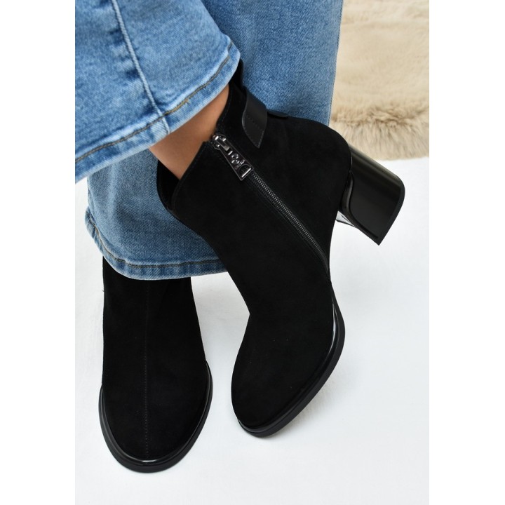 Botki damskie Vinceza 67059 Czarne