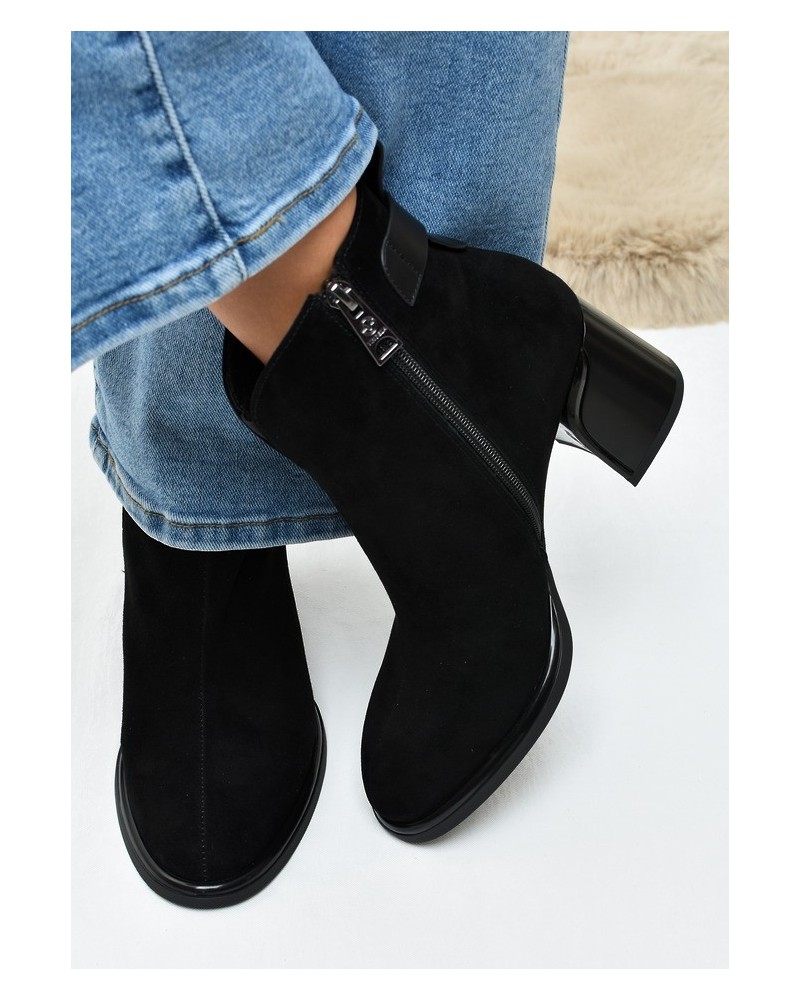 Botki damskie Vinceza 67059 Czarne