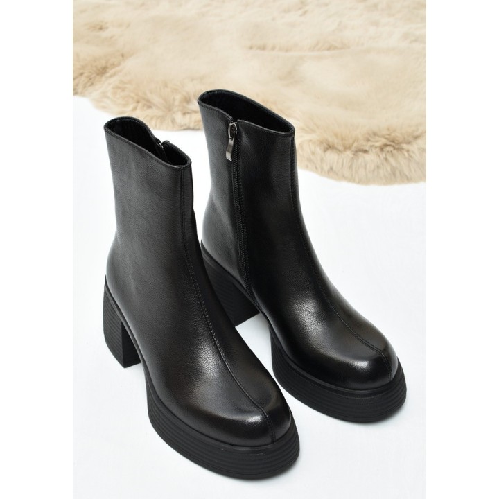 Botki damskie Vinceza 91175 Czarne