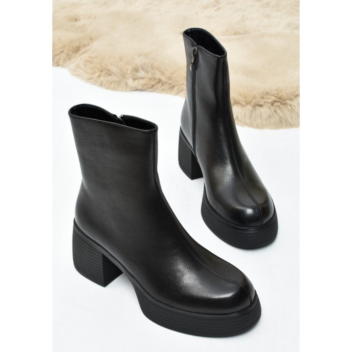 Botki damskie Vinceza 91175 Czarne