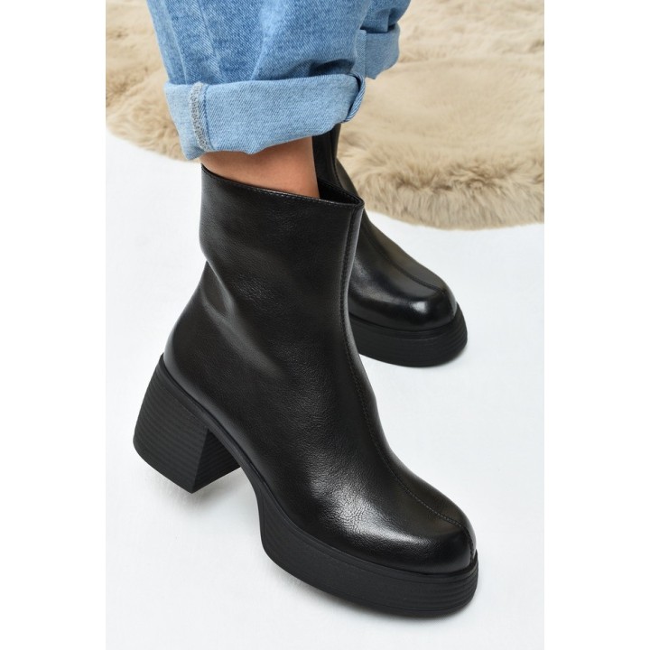 Botki damskie Vinceza 91175 Czarne