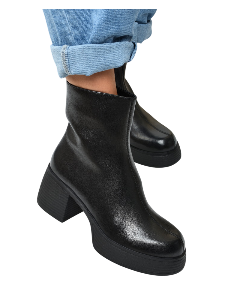 Botki damskie Vinceza 91175 Czarne