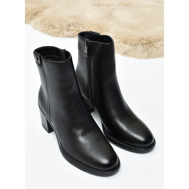 Botki damskie Vinceza 58655 Czarne